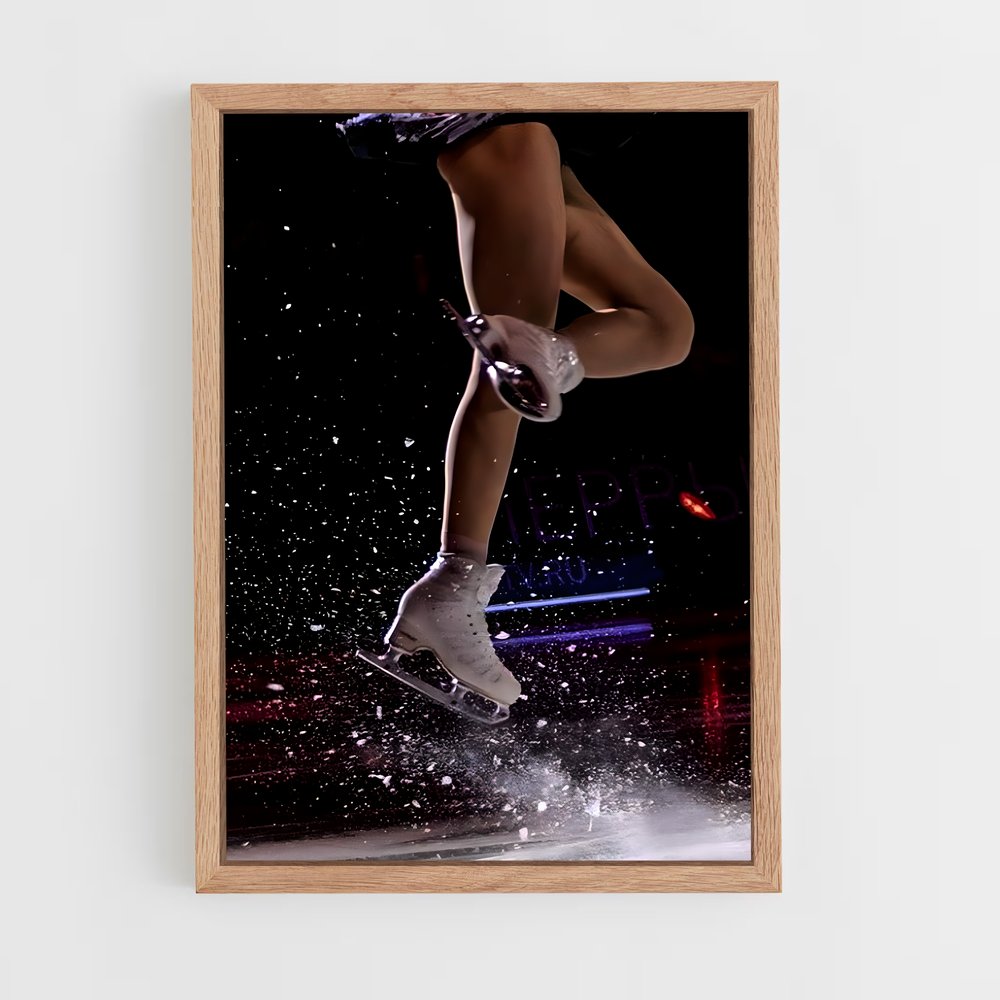 Poster Skate Étoile – affiche Patinage artistique (vue 4)